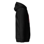 Rose heart pullover hoodie – alternate view 9