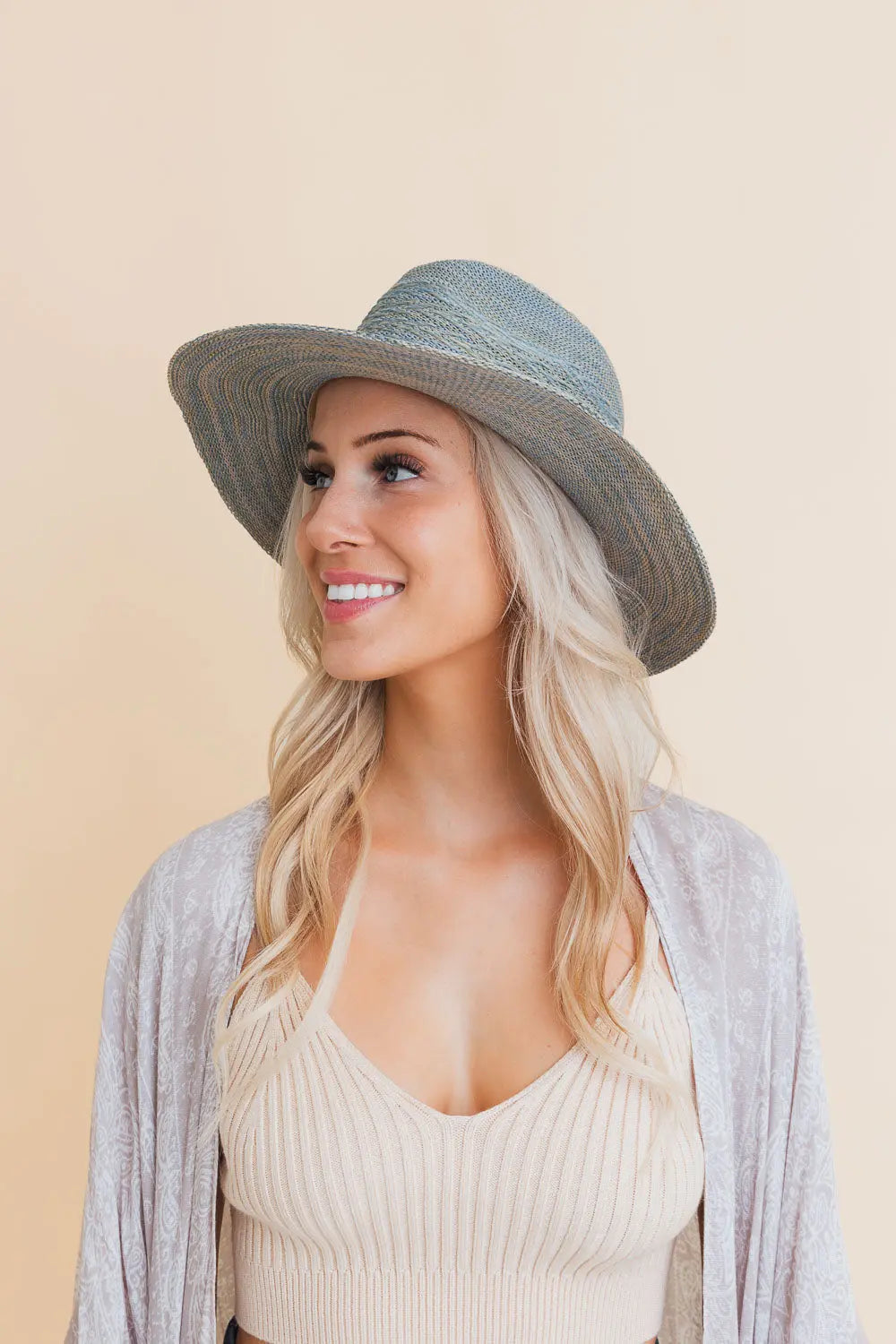 Western Straw Brim Hat