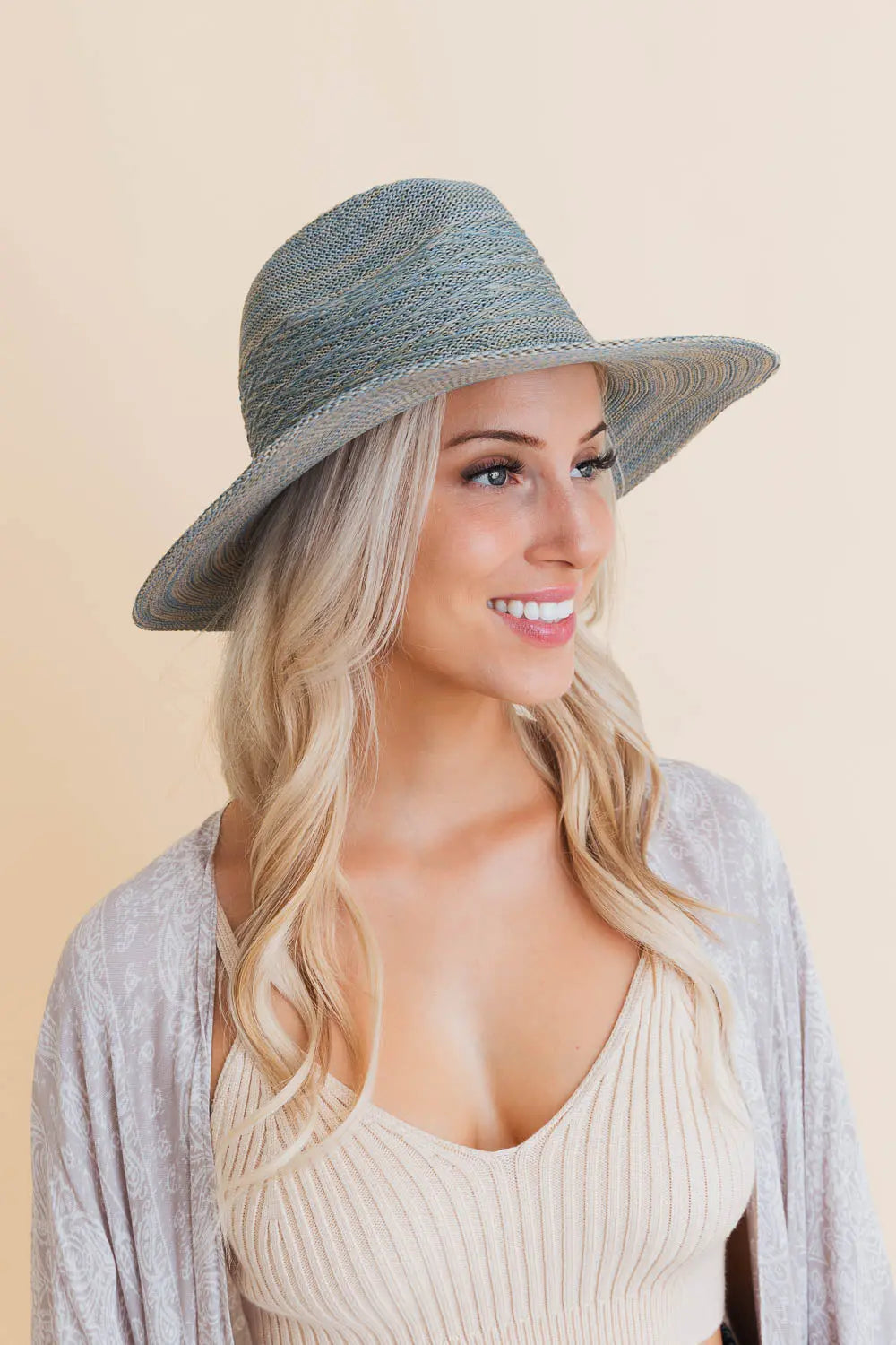Western Straw Brim Hat